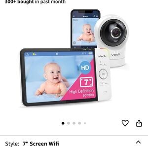 Vtech 7” baby monitor